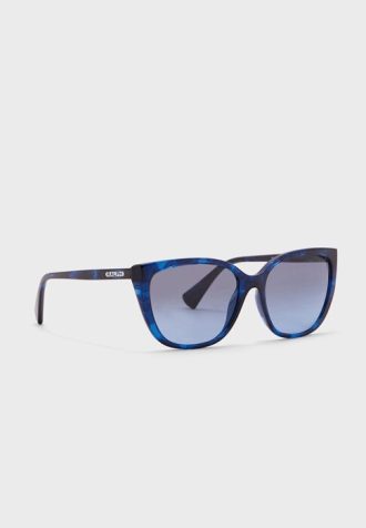 Blå Ralph Lauren 0Ra5274 Wayfarer solbriller for kvinner