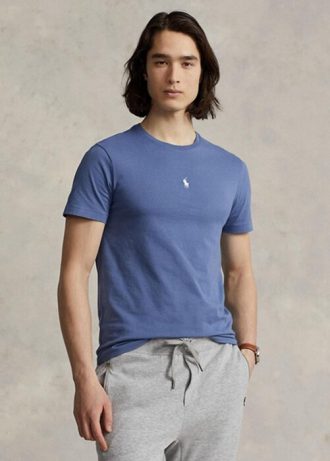 bl ralph lauren custom slim fit t skjorter med rund hals for menn 1 2 330x461 - Bl&aring; Ralph Lauren Custom Slim Fit T-skjorter med rund hals for menn
