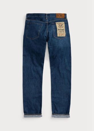 Blå Ralph Lauren Slim Fit Eastridge Selvedge-jeans for menn