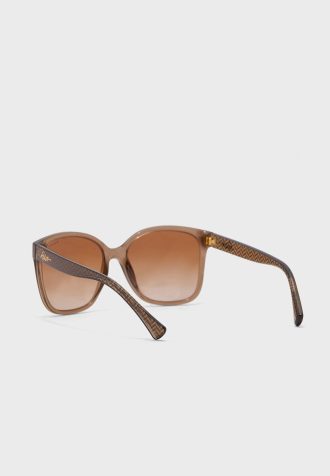 Brune Ralph Lauren 0Ra5268 overdimensjonerte solbriller for kvinner