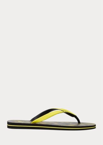 Camo herre Ralph Lauren Bolt Camo flip flops