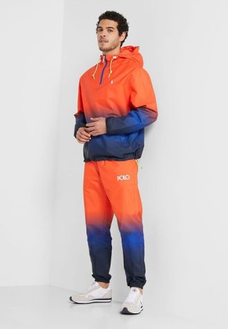 Flerfarget Ralph Lauren Color Block joggebukse for menn