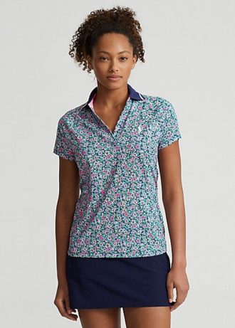 Flower Ralph Lauren jersey poloskjorter med skreddersydd passform