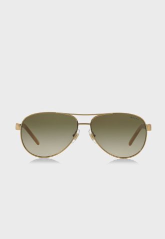 Gull Ralph Lauren 0RA4004 Aviator solbriller for kvinner