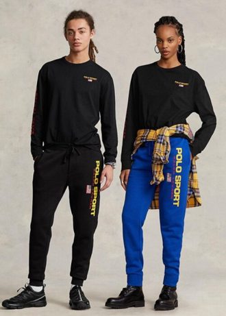 Svart Ralph Lauren T-skjorter med klassisk passform for menn